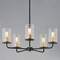 Maxim Lighting Sleek 5-Light Chandelier 11846CDABBK - alternate 3